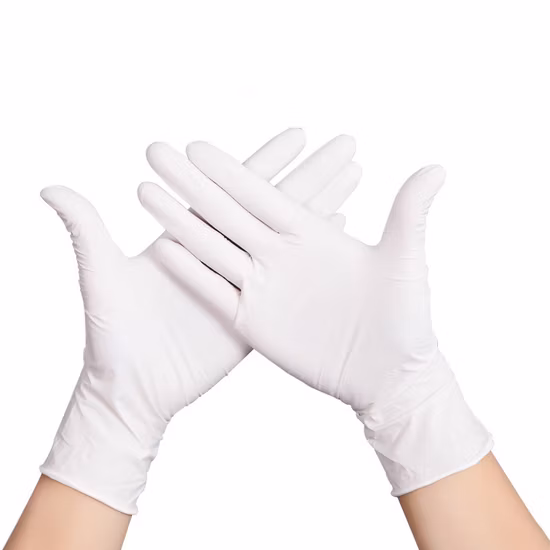 9inch Blue Beauty Salon Special /Food/Pharmaceutical Wholesale Disposable Latex Vinyl Safety Examination Protective PVC Rubbe Nitrile Gloves